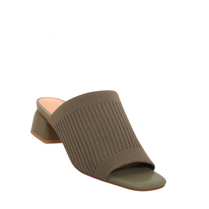 NUDE FOOTWEAR Rigby Dusty Sage Slides