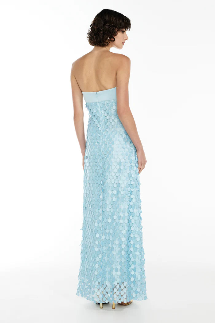 MANNING CARTELL Extreme Supreme Balconette dress- aqua spritz