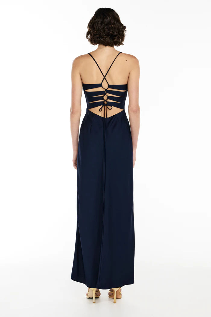 MANNING CARTELL Tume To Shine Slip Dress- navy