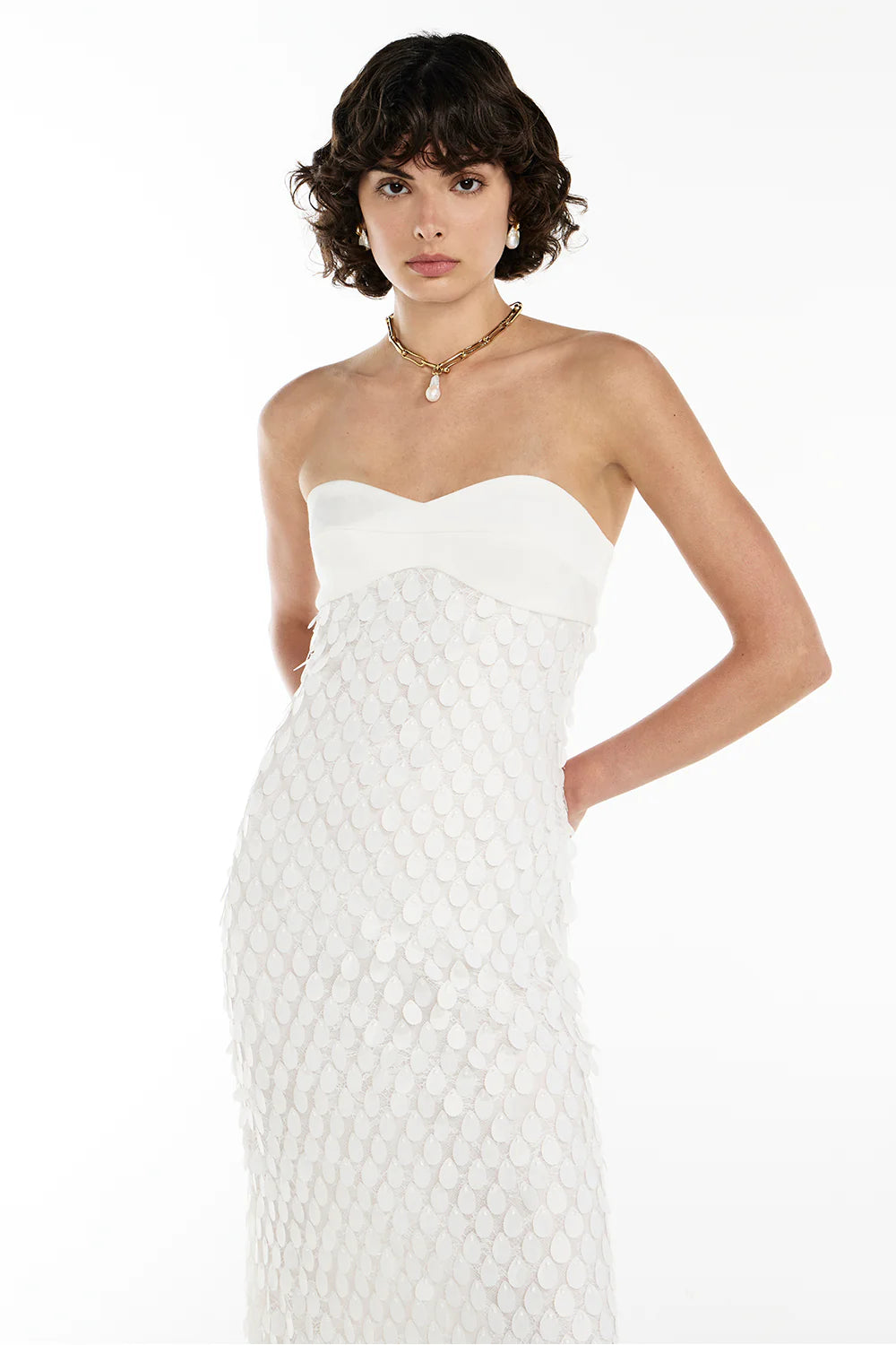 MANNING CARTELL Supreme Extreme Balconette Dress- ivory