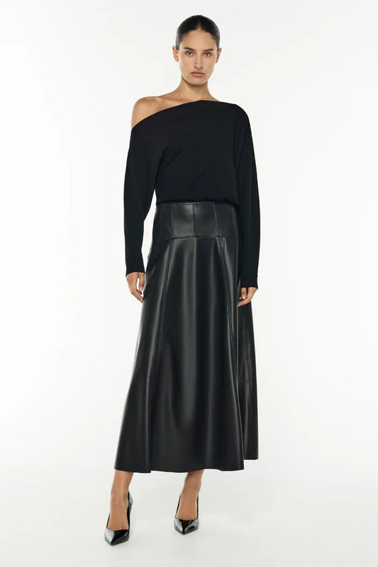 MANNING CARTELL - Future feeling Knit Top in Black