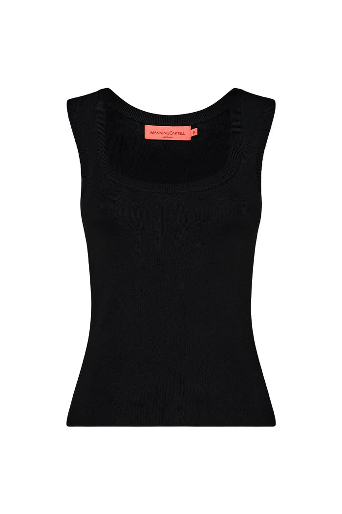 MANNING CARTELL Flora Knit Tank-black