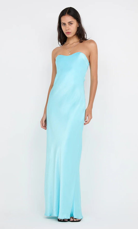 BEC + BRIDGE Cinder Straples Maxi-turquoise