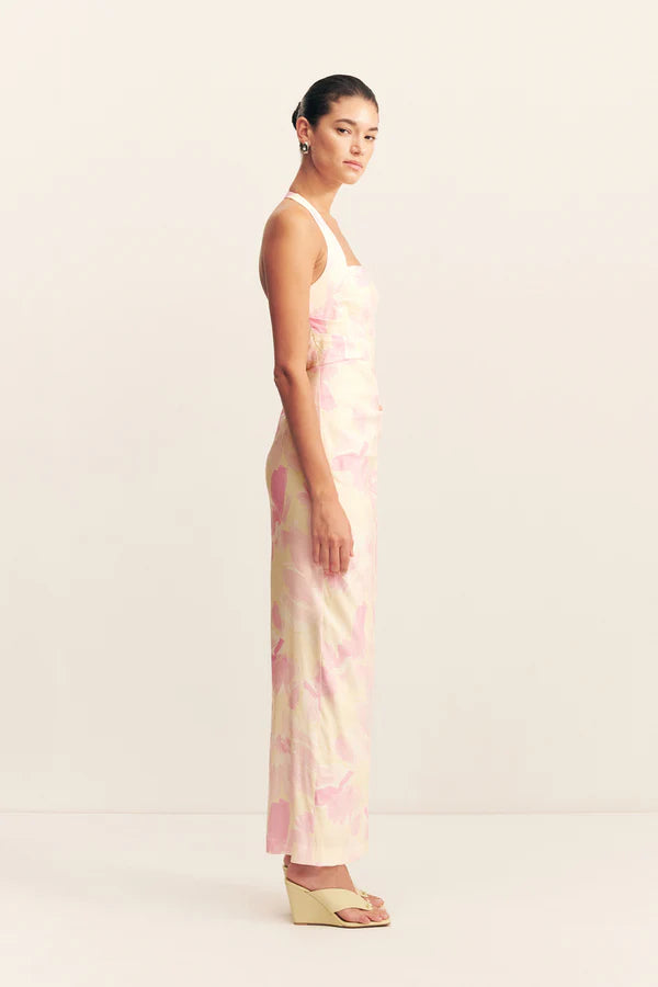 SHONA JOY - Addison Draped Halter Maxi Dress