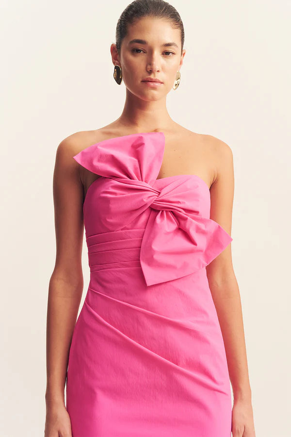 SHONA JOY Campbell Knot Midi Dress