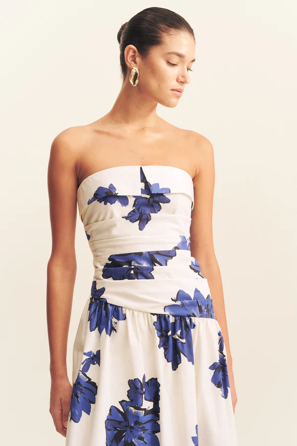 SHONA JOY Enya Srapless Maxi Dress-midnight wallflower