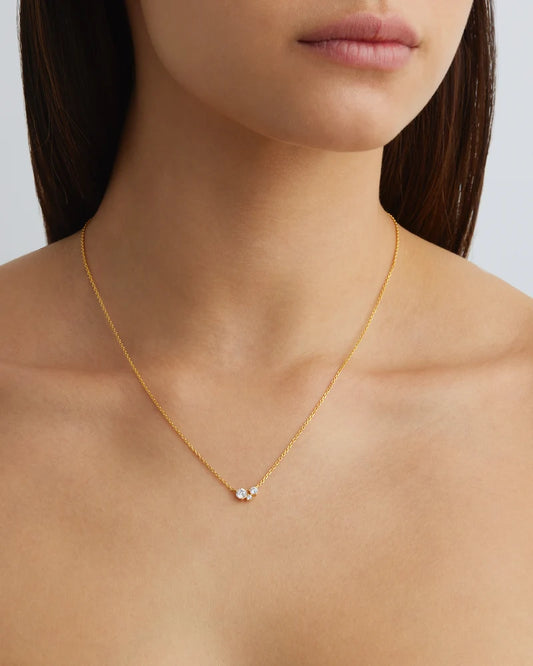 By Charlotte - Whispers Of Love Necklace in GOLD