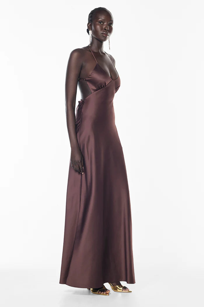MANNING CARTELL - Saturation Point Slip Dress in Mocha