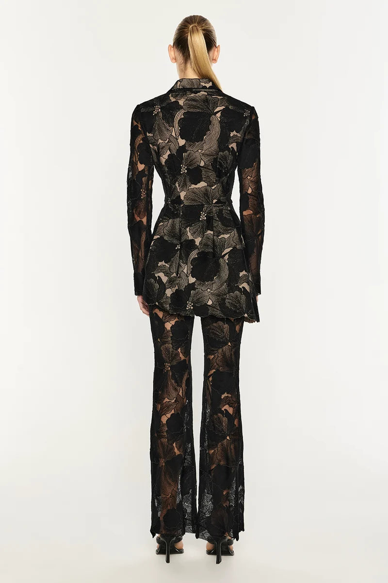 MANNING CARTELL - Sheer Force Peplum Blazer