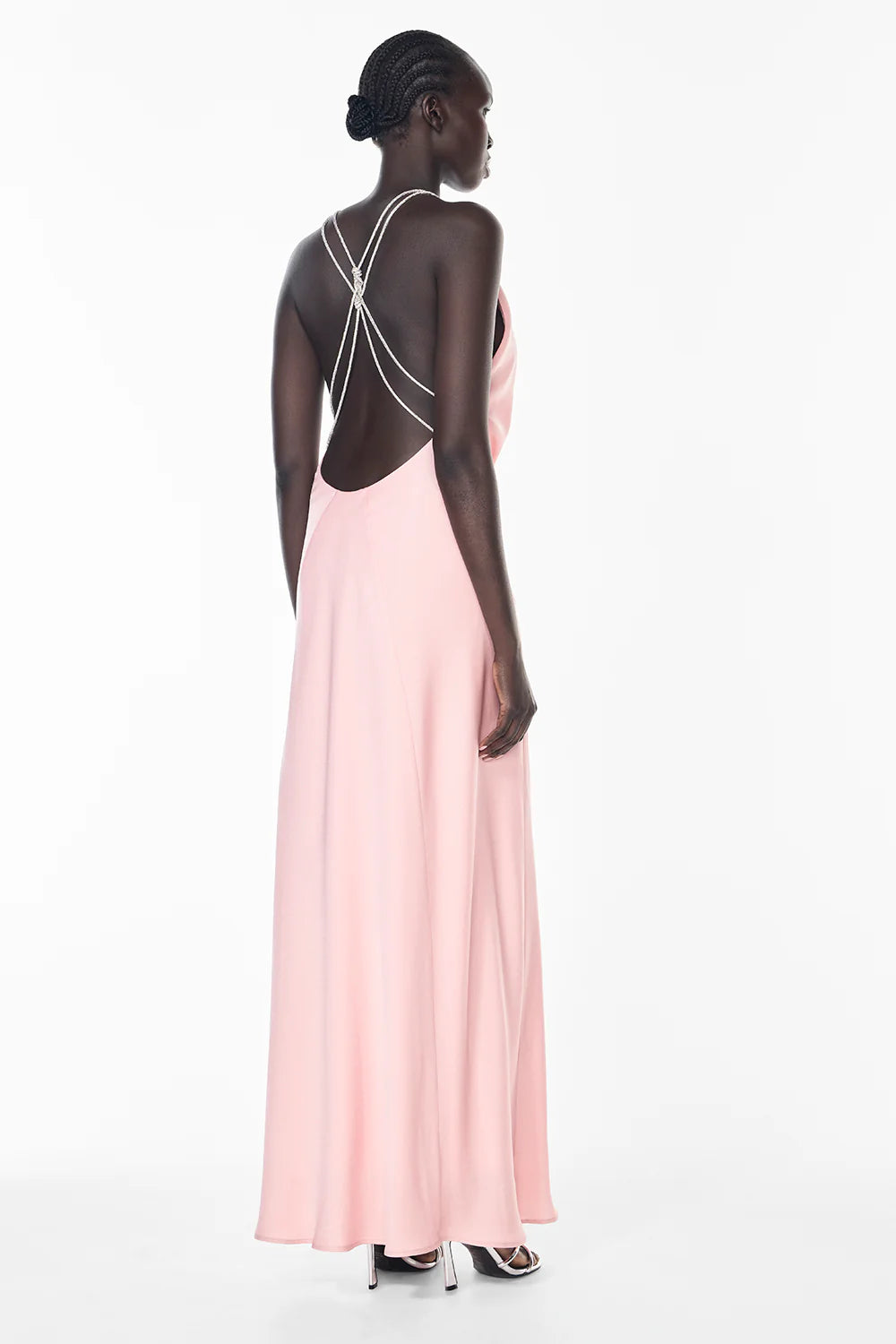 MANNING CARTELL First Dance Cowl Dress-pastel pink