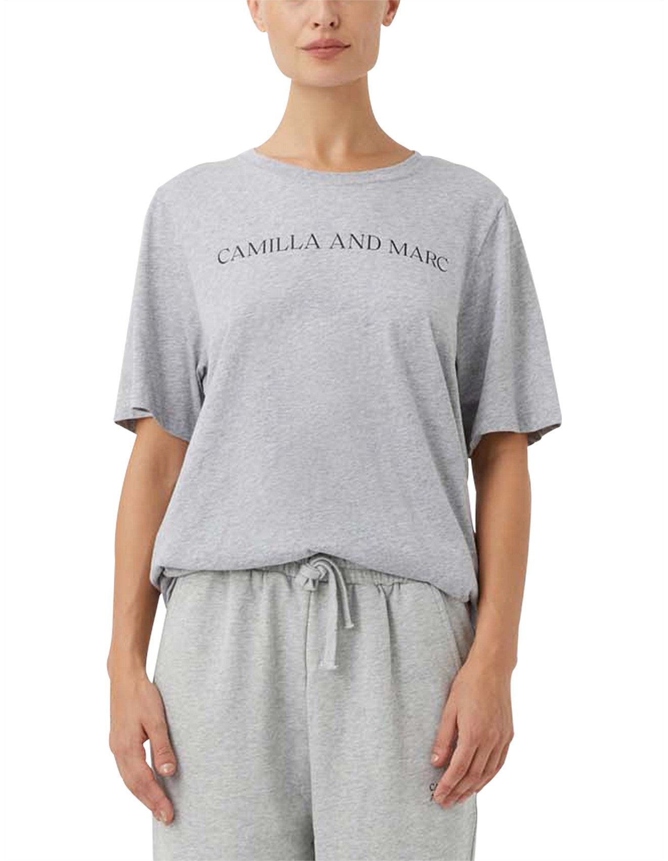 CAMILLA AND MARC Asher Tee-grey