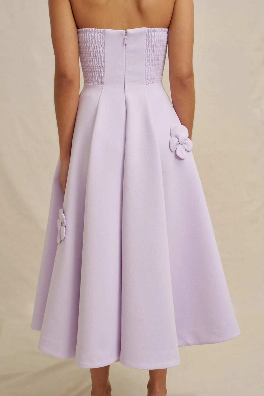 BY JOHNNY - Camelia Strapless Lilac Dress