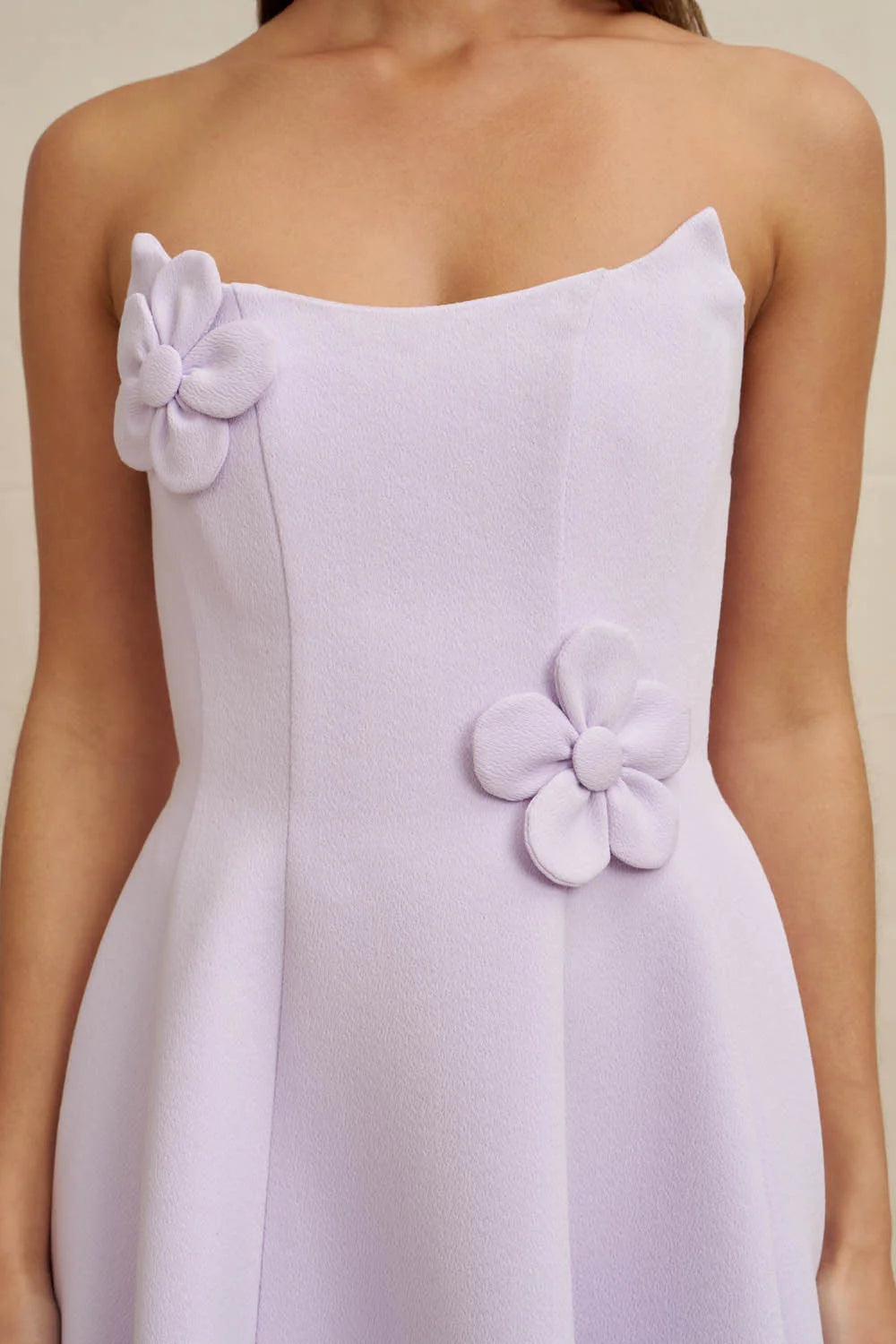 BY JOHNNY - Camelia Strapless Lilac Dress