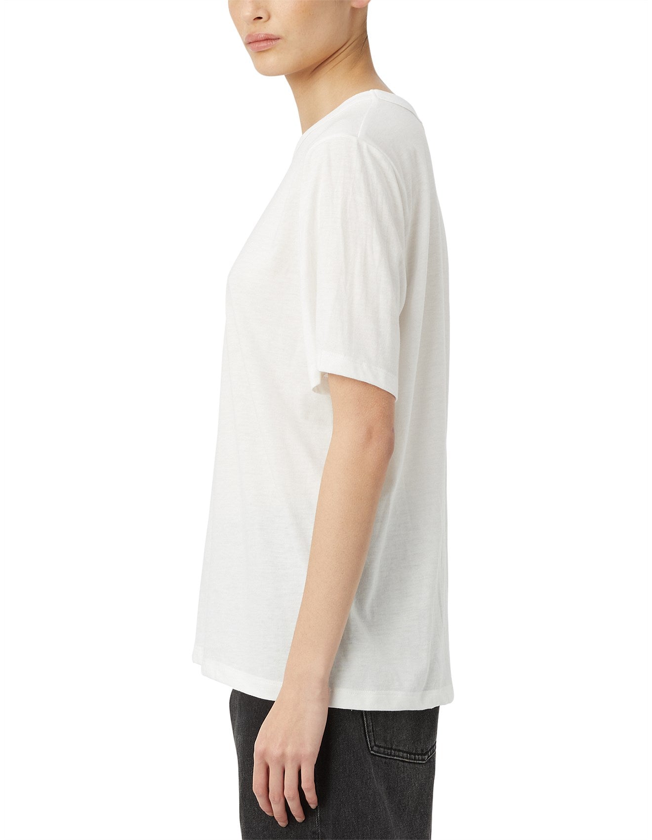 CAMILLA AND MARC Whitley tee-white/black