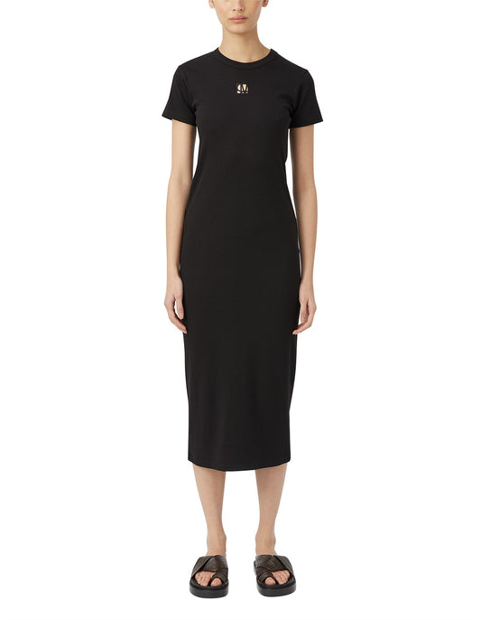 CAMILLA AND MARC Bloom Embroidered Dress-black