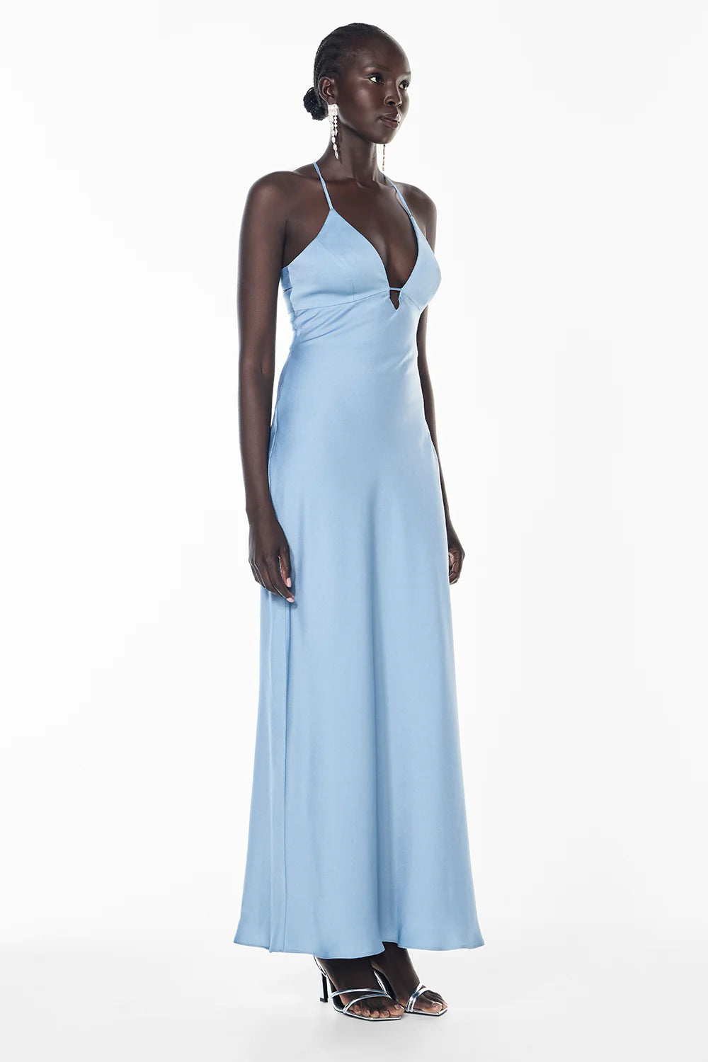MANNING CARTELL - Time to Shine Slip Dress in Powder Blue