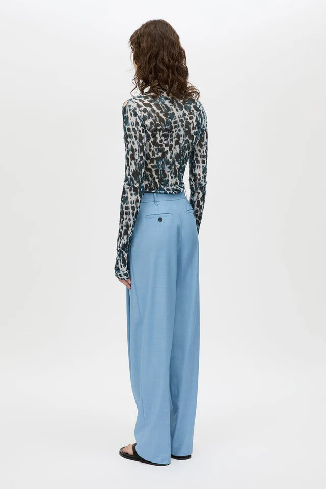 CAMILLA AND MARC Plumage Long Sleeve Top-steel print