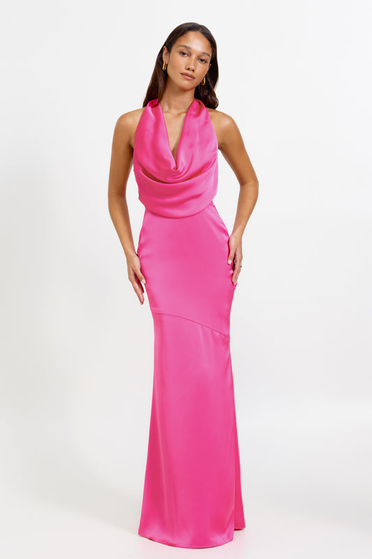 LEXI Silvana Dress-hot pink