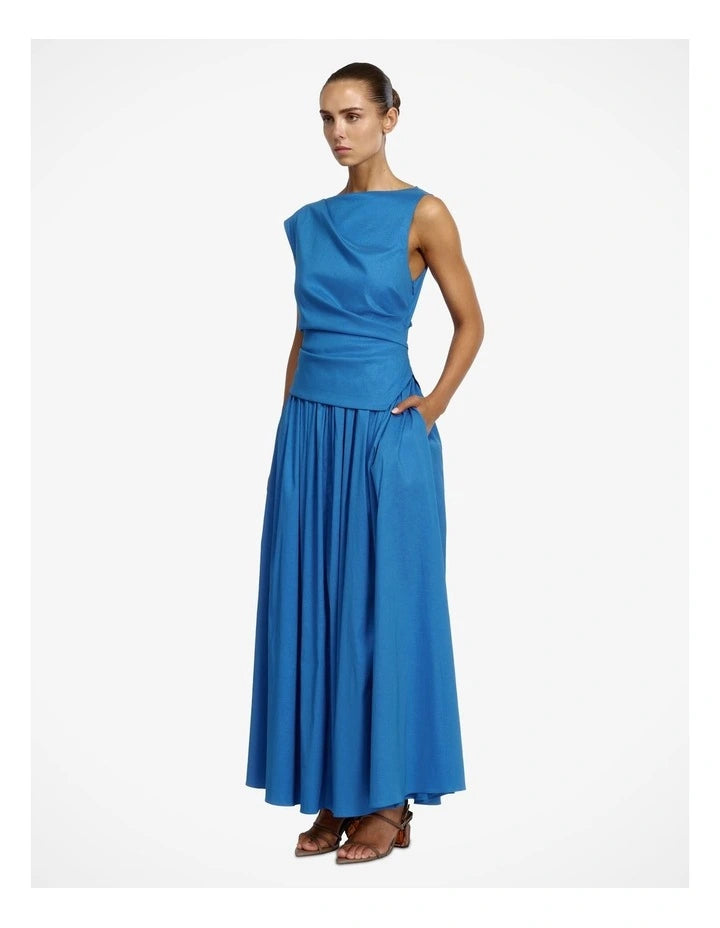ACLER Robakker Maxi Dress in Iris Blue