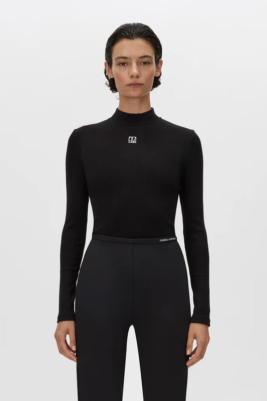 CAMILLA AND MARC Nora Long Sleeved Top-black