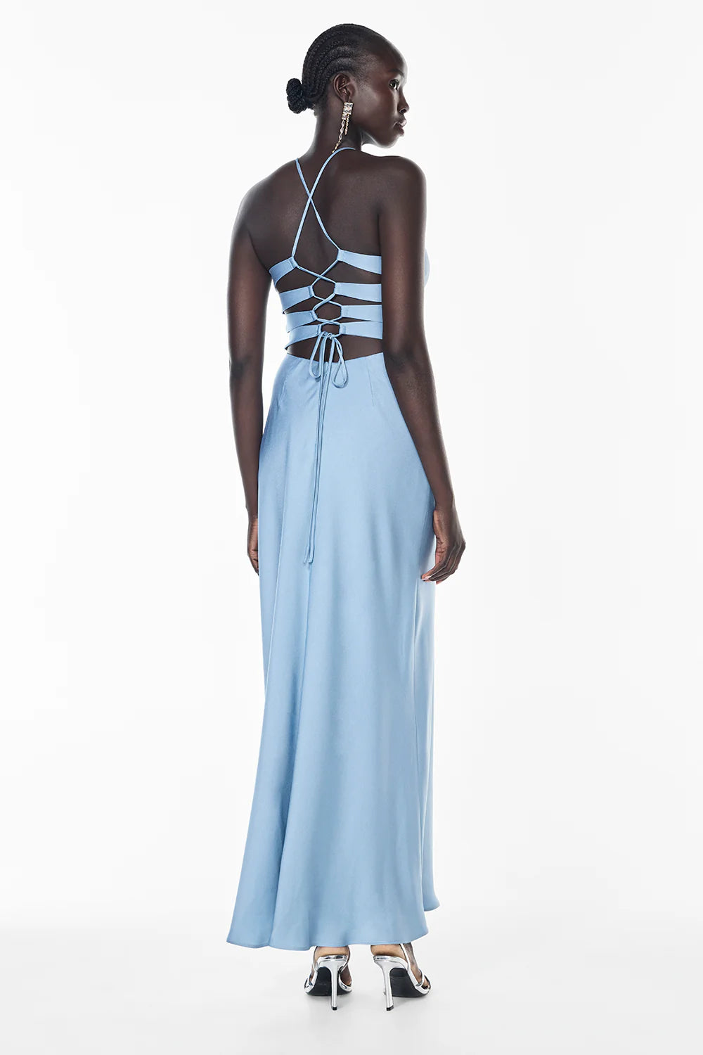 MANNING CARTELL - Time to Shine Slip Dress in Powder Blue
