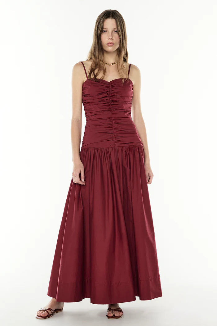 MANNING CARTELL Provence Dress-merlot