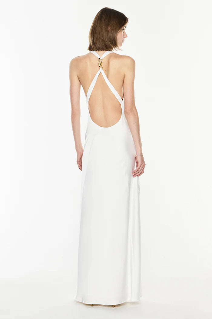 MANNING CARTELL - Charmed Cowl Slip Dress in White