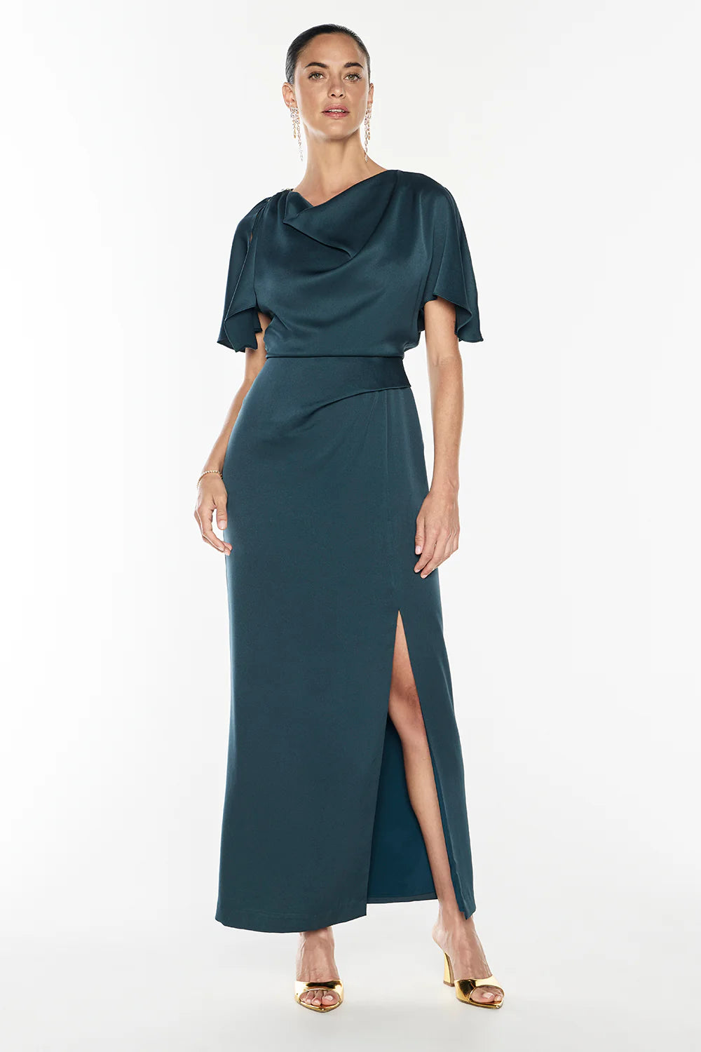 MANNING CARTELL - Royal Gains Gown in Teal