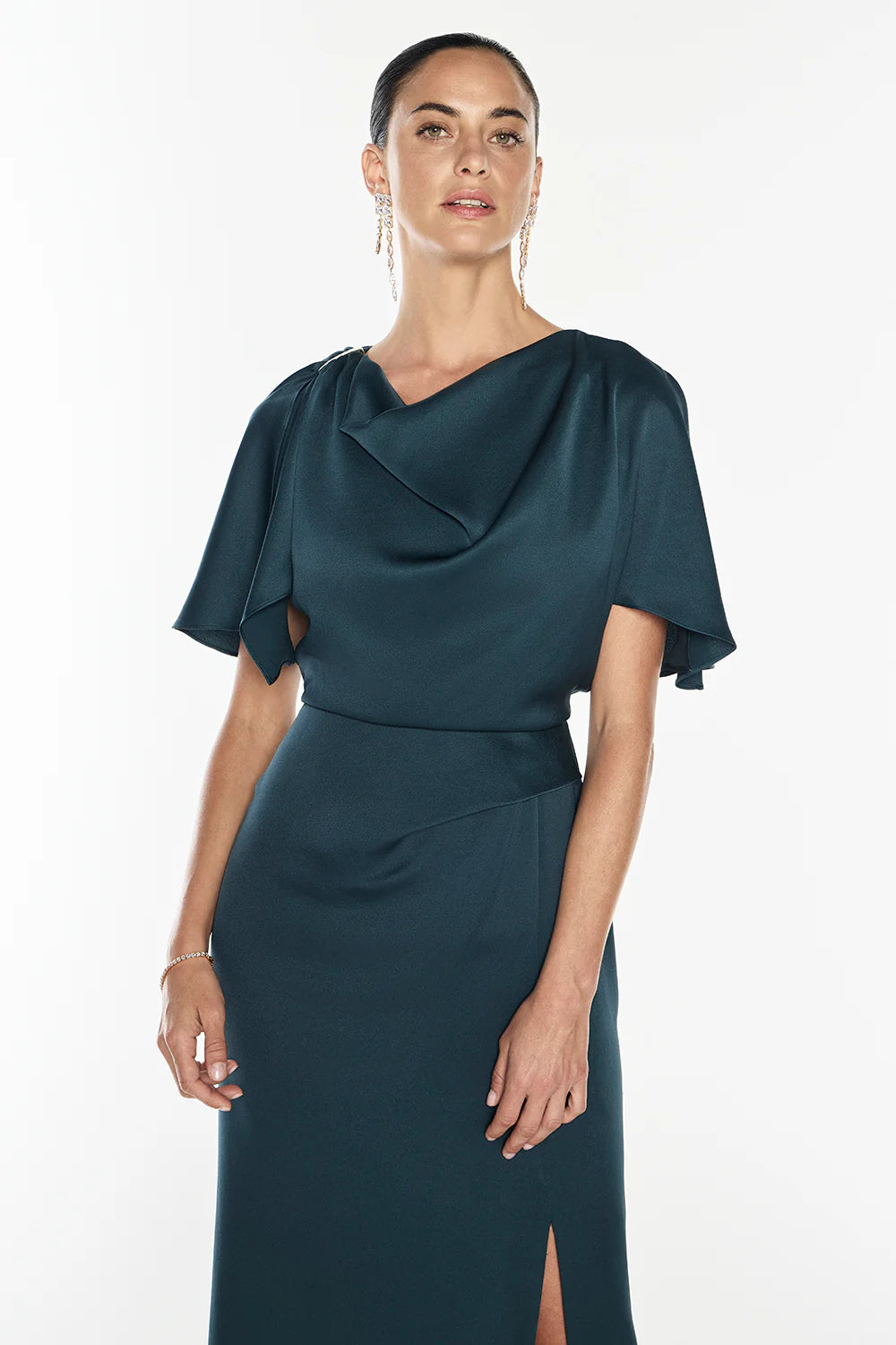 MANNING CARTELL - Royal Gains Gown in Teal