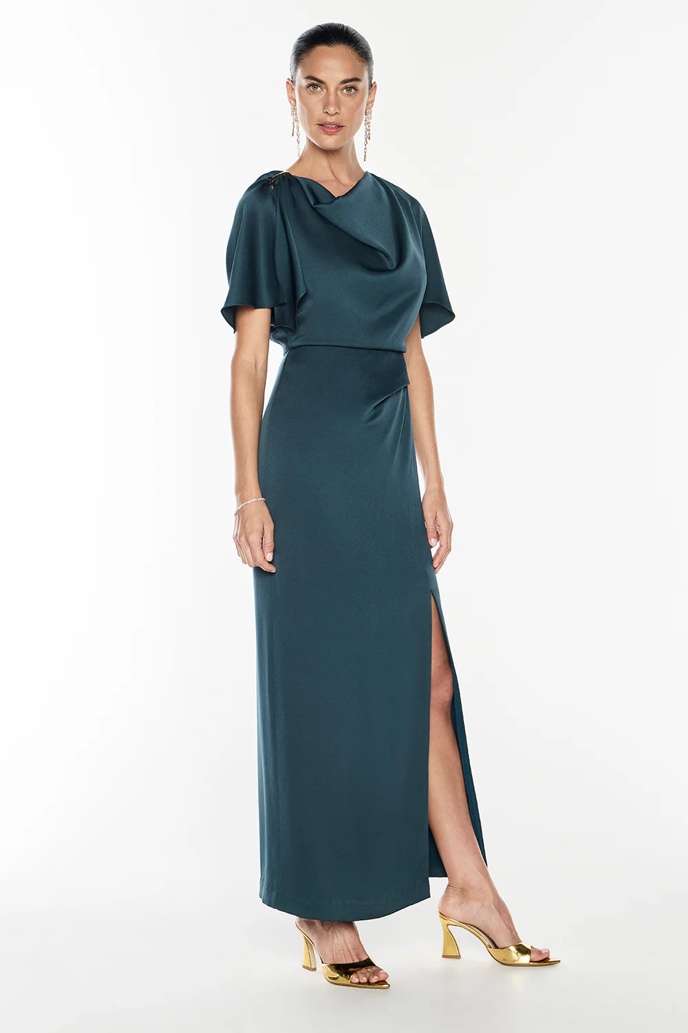 MANNING CARTELL - Royal Gains Gown in Teal