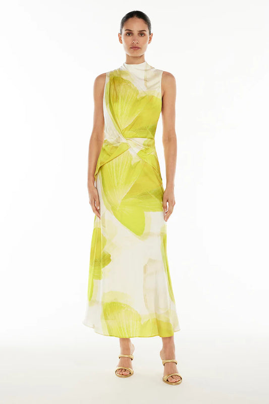 MANNING CARTELL Levitating butterflies drape dress