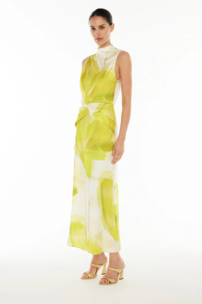 MANNING CARTELL Levitating butterflies drape dress