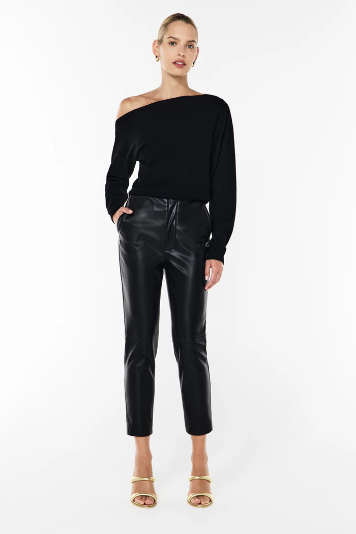 MANNING CARTELL - Future feeling Knit Top in Black