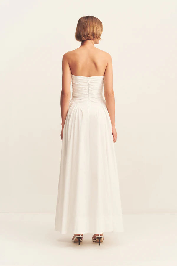 SHONA JOY - Morton Strapless Panelled Maxi Dress