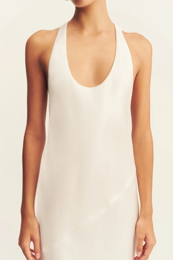 Shona Joy - Savanna Racer Back Gown IN IVORY