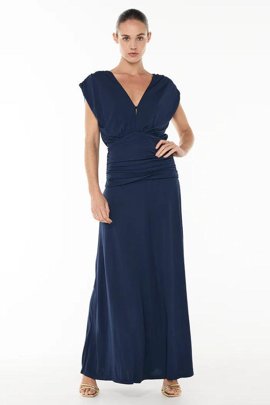 MANNING CARTELL Marine Dream V Neck Dress-ink