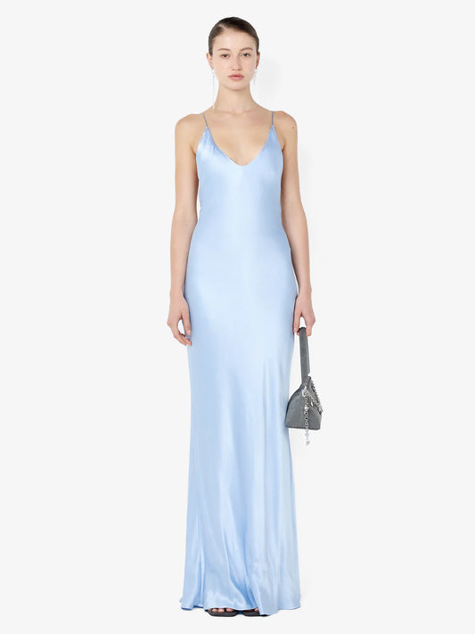 BEC + BRIDGE Florence Scoop Maxi Dress Mineral Blue