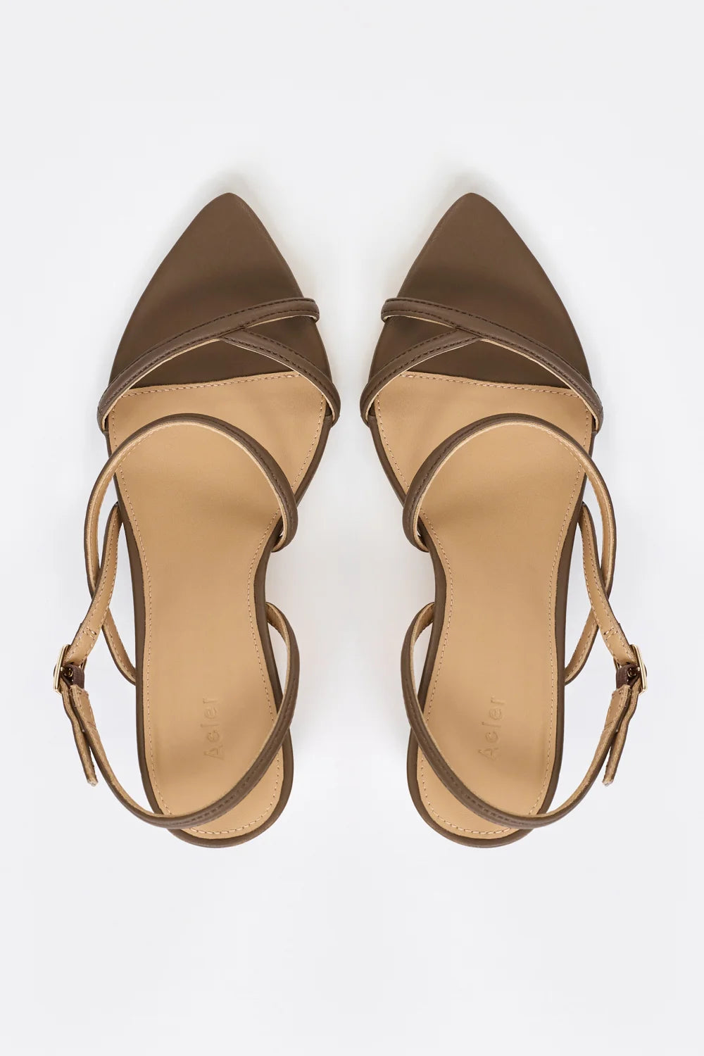 ACLER - Brinlee Heel in Sepia