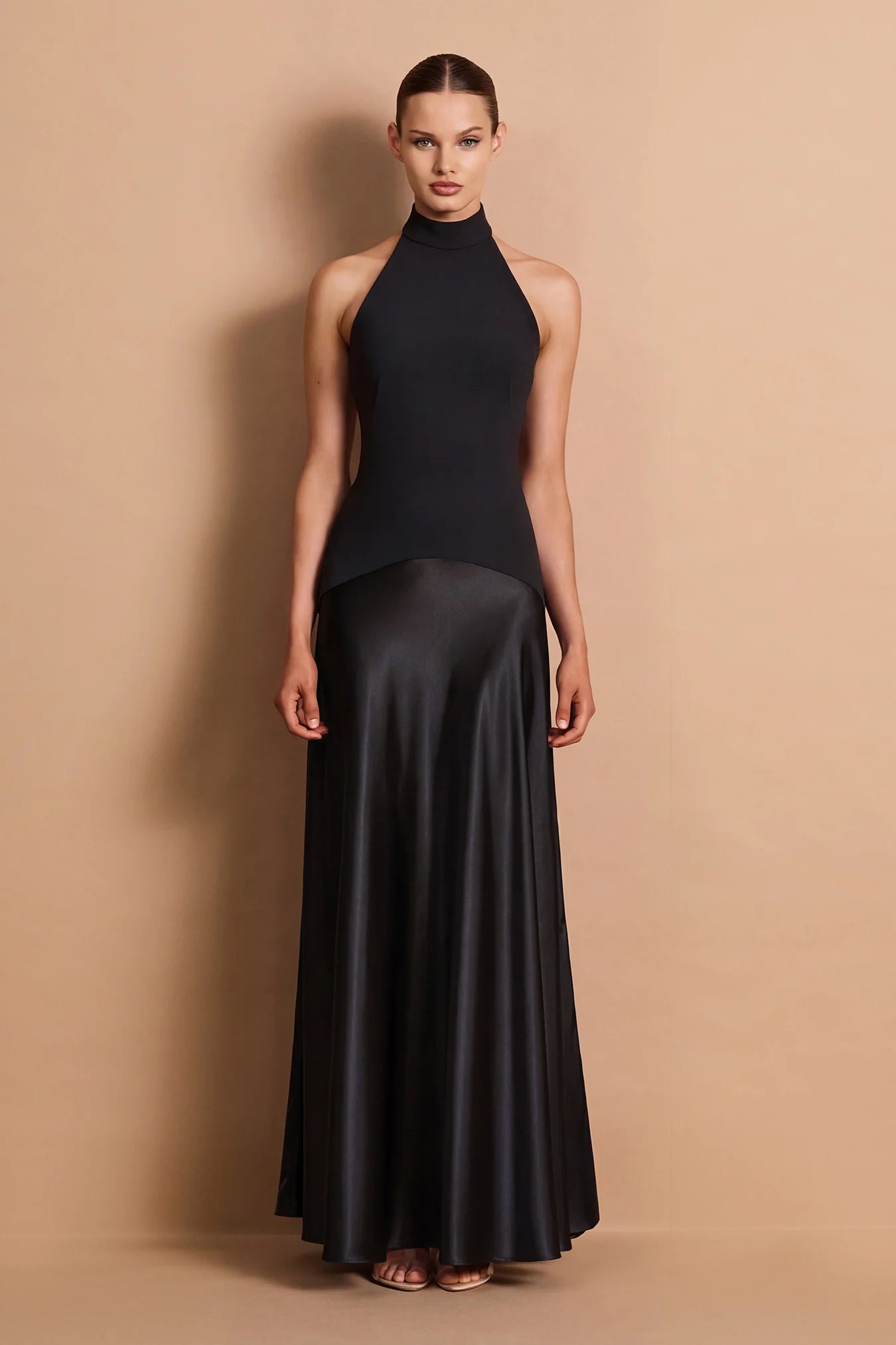 Nookie Alice High Neck Maxi in Black