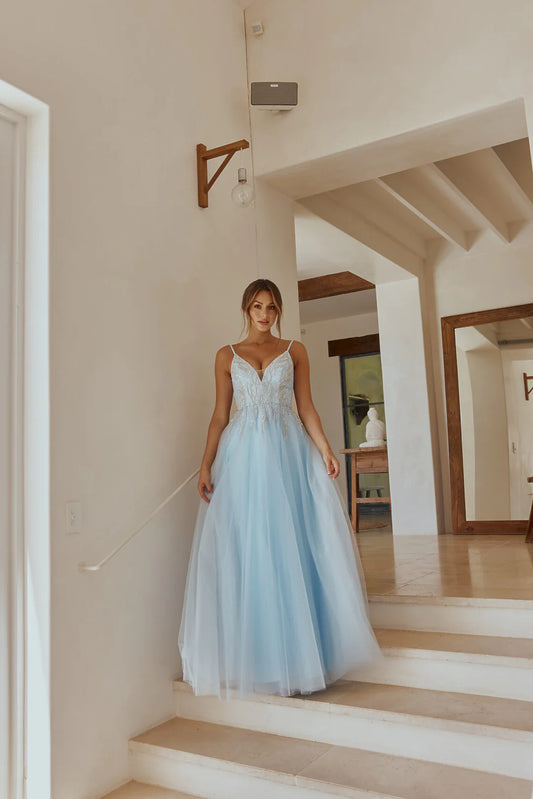TANIA OLSEN Aster Gown (Available in White)