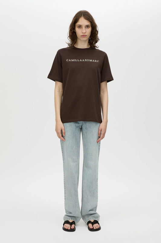 CAMILLA AND MARC - Athea Tee in Espresso