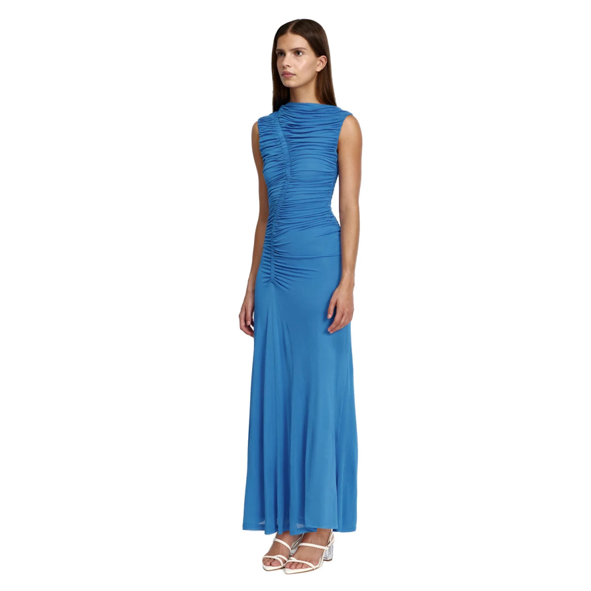 ACLER Gillan Maxi Dress in Iris Blue