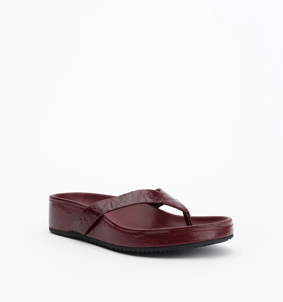 ALIAS MAE - Akiko in Burgunndy Oily Leather