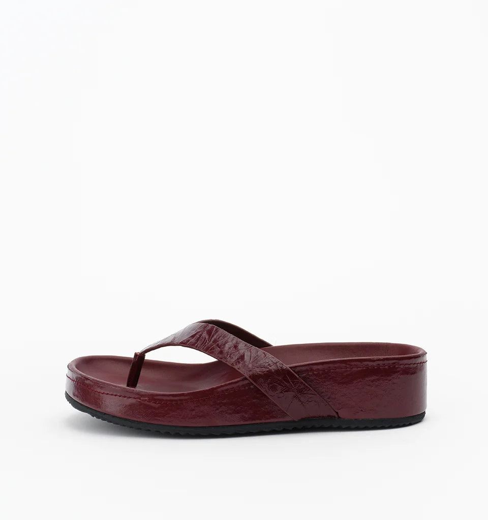 ALIAS MAE - Akiko in Burgunndy Oily Leather