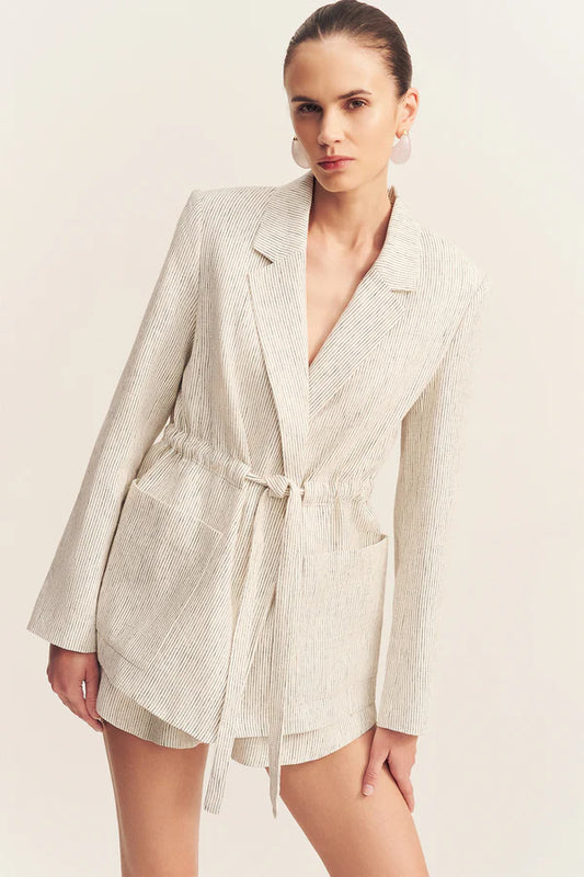 SHONA JOY - Alto Oversized Belted Blazer