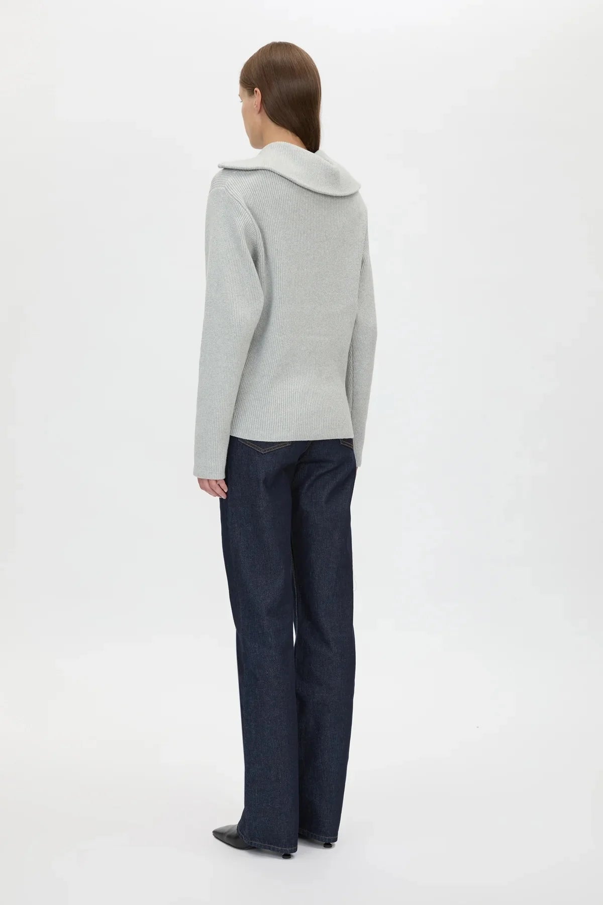 CAMILLA AND MARC - Anouk Knit Pullover in Grey Marle