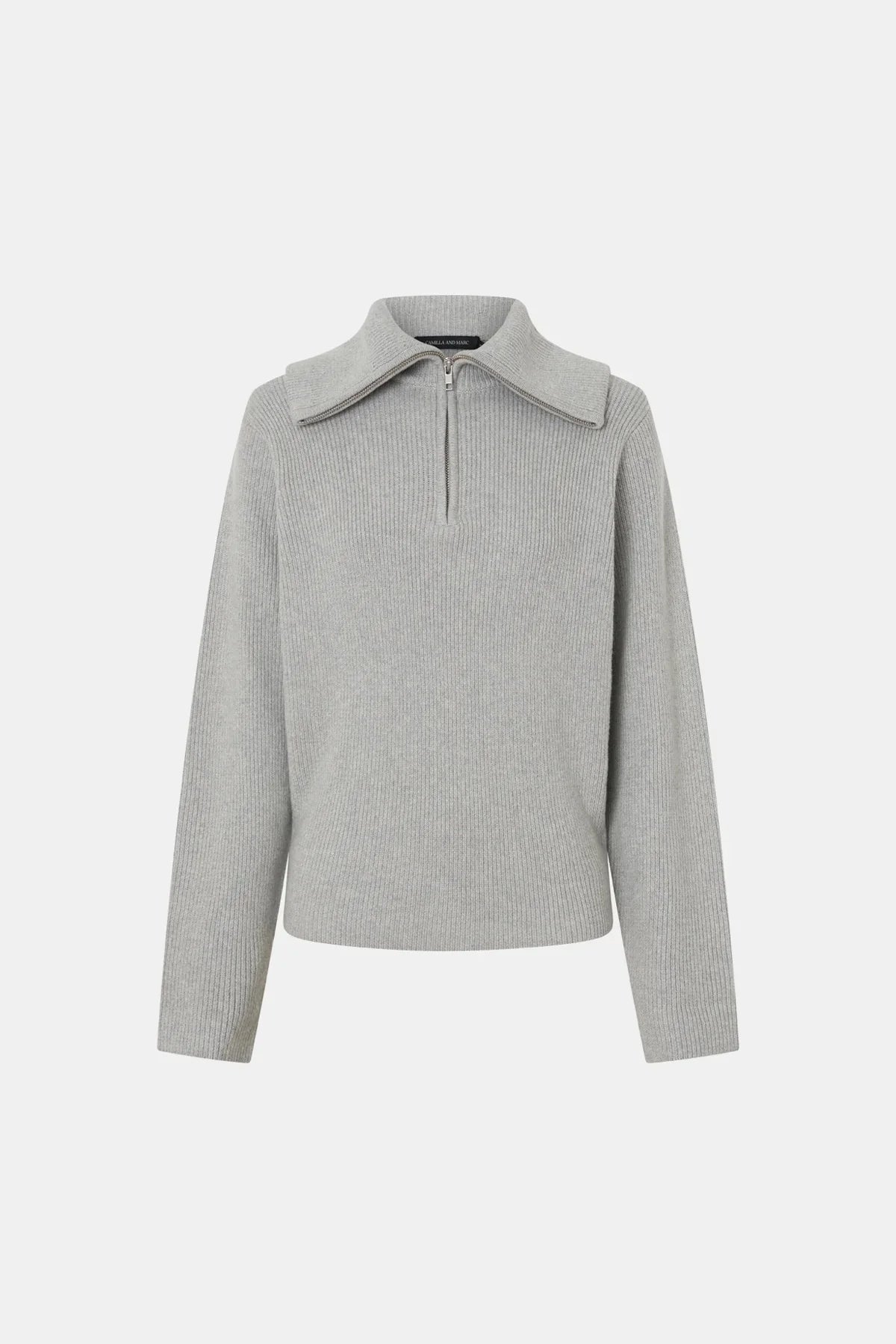 CAMILLA AND MARC - Anouk Knit Pullover in Grey Marle