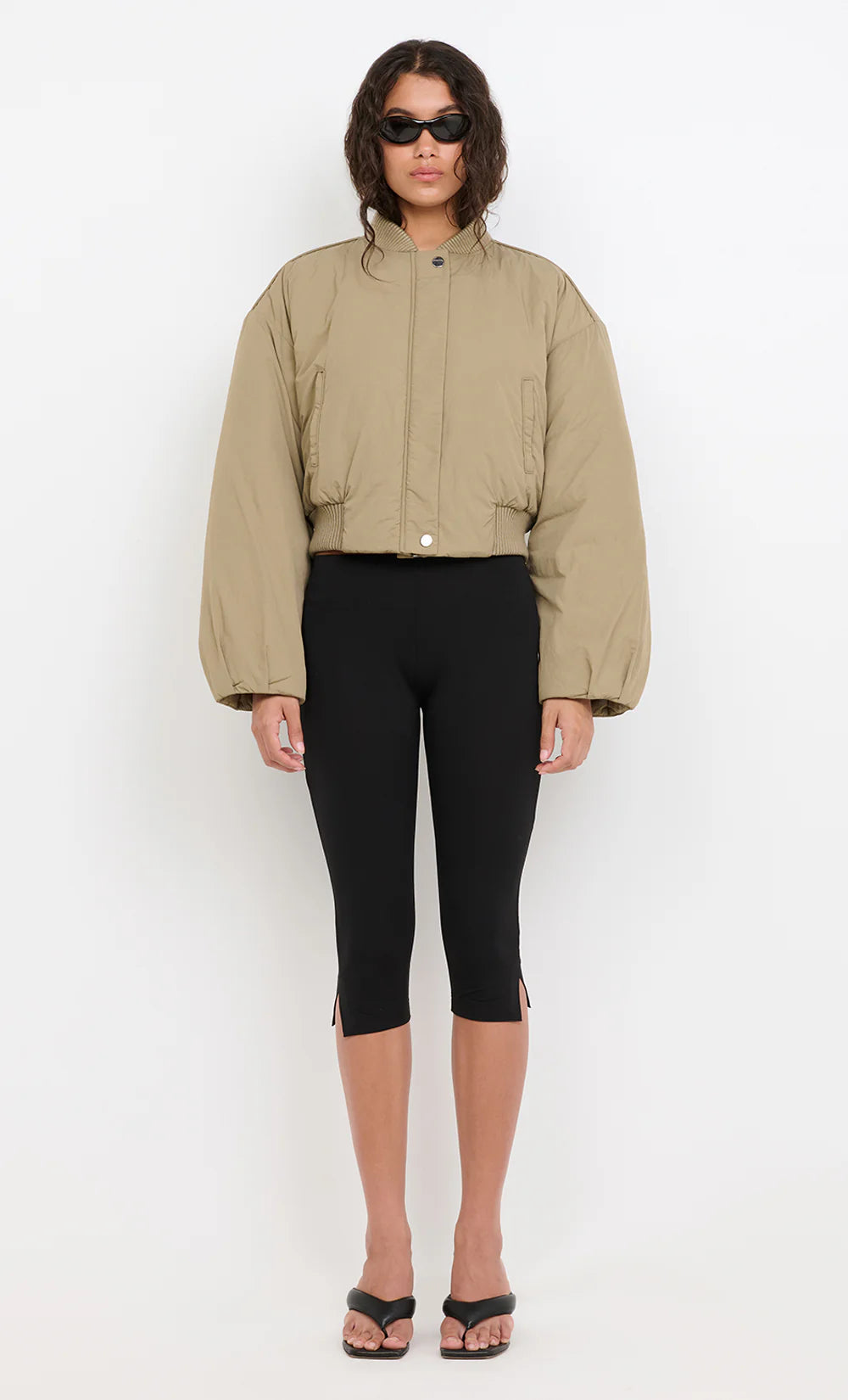 BEC + BRIDGE - Bastien Bomber Jacket in Taupe
