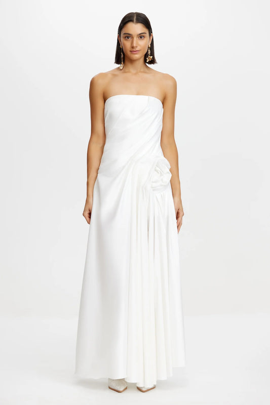 ACLER - Hawford Maxi Dress in Ivory