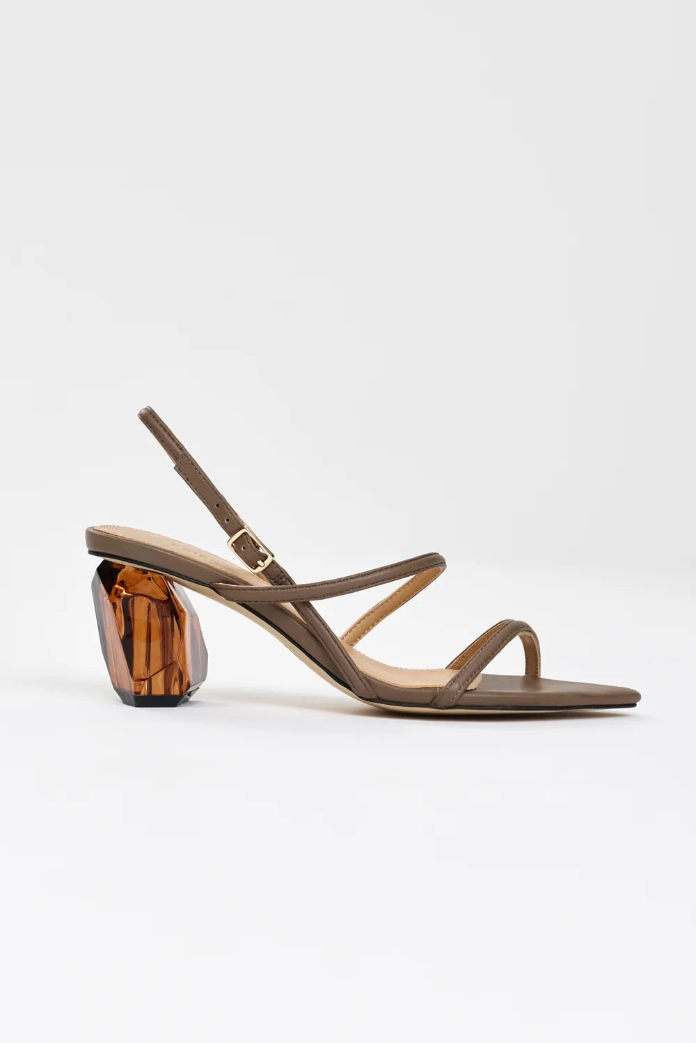 ACLER - Brinlee Heel in Sepia